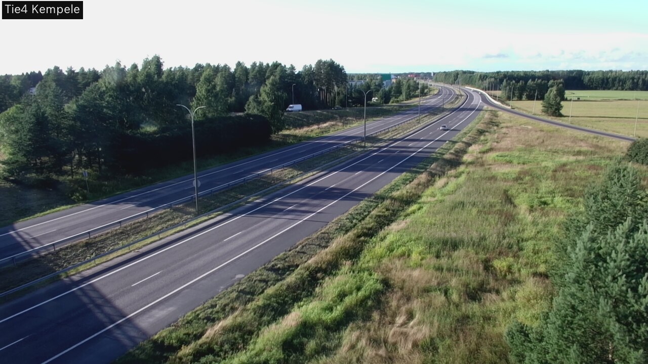 Kelikamerat Kuva Tie 4 Kempele, Zeppelin, Kempele, Pohjois-Pohjanmaa