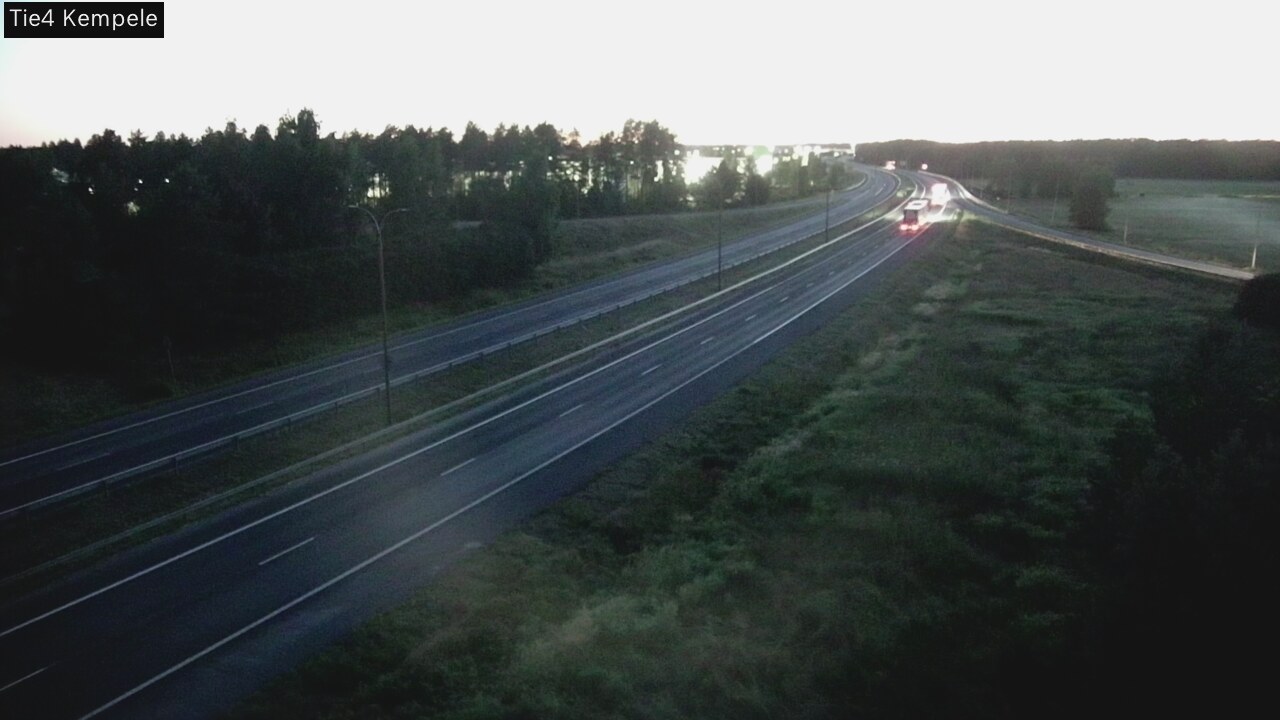 Kelikamerat Kuva Tie 4 Kempele, Zeppelin, Kempele, Pohjois-Pohjanmaa