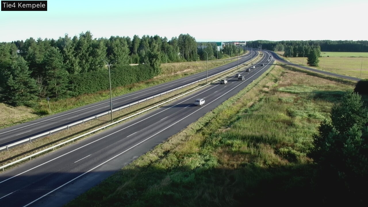 Weather Camera Image Road 4 Kempele, Zeppelin, Kempele, Pohjois-Pohjanmaa