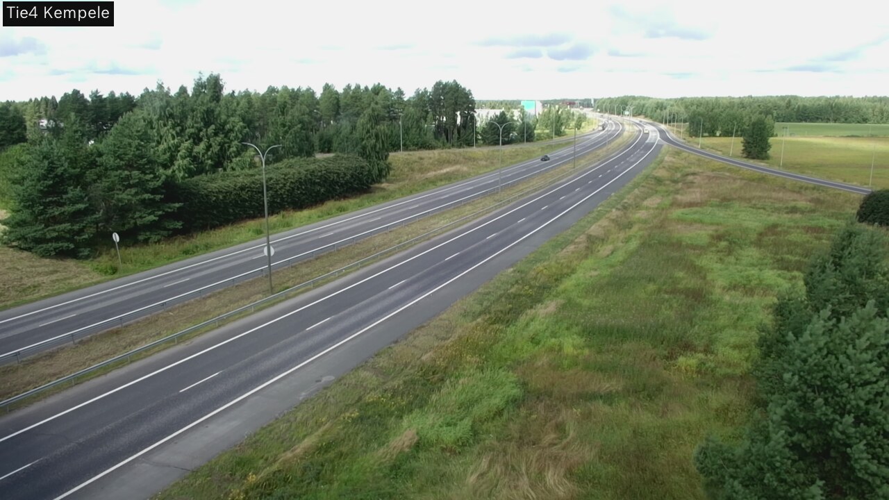 Kelikamerat Kuva Tie 4 Kempele, Zeppelin, Kempele, Pohjois-Pohjanmaa
