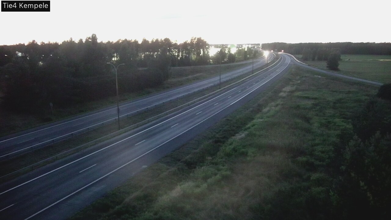 Kelikamerat Kuva Tie 4 Kempele, Zeppelin, Kempele, Pohjois-Pohjanmaa