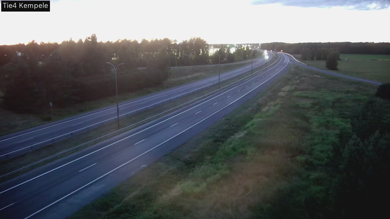 Kelikamerat Kuva Tie 4 Kempele, Zeppelin, Kempele, Pohjois-Pohjanmaa
