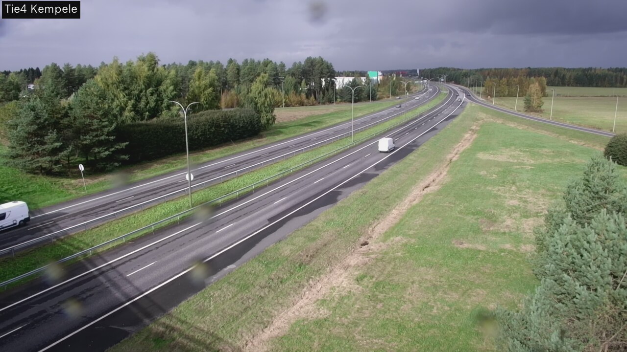 Kelikamerat Kuva Tie 4 Kempele, Zeppelin, Kempele, Pohjois-Pohjanmaa