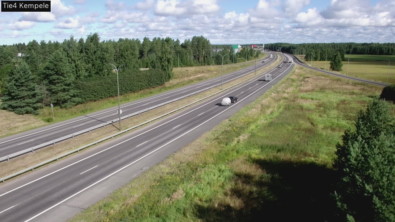 Kelikamerat Kuva Tie 4 Kempele, Zeppelin, Kempele, Pohjois-Pohjanmaa