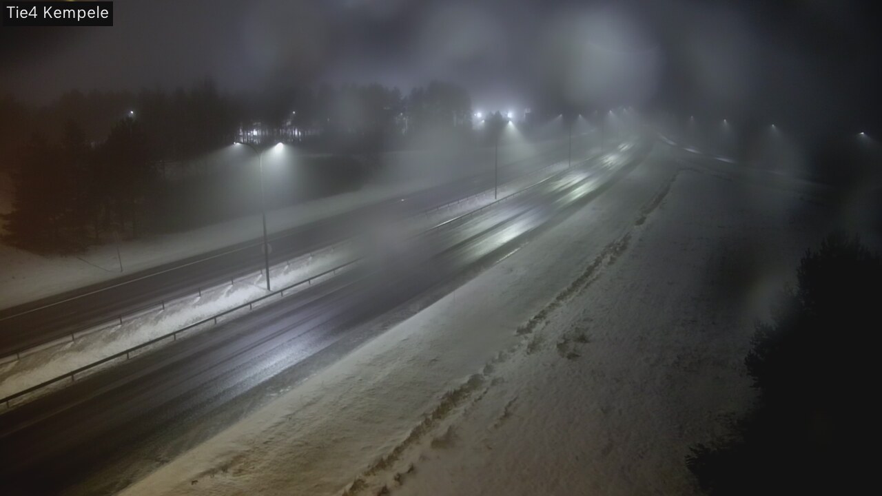 Weather Camera Image Väg 4 Kempele, Zeppelin, Kempele, Pohjois-Pohjanmaa