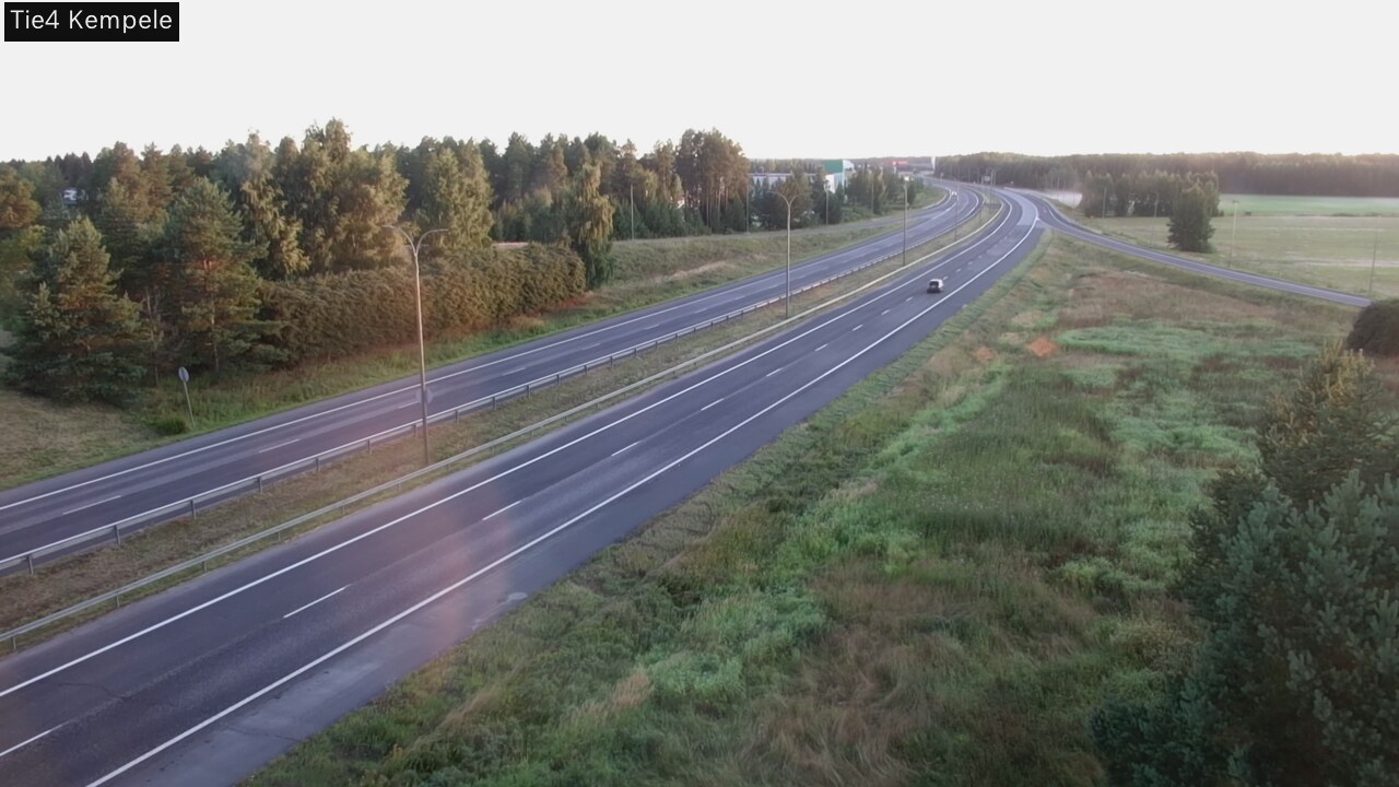 Kelikamerat Kuva Tie 4 Kempele, Zeppelin, Kempele, Pohjois-Pohjanmaa