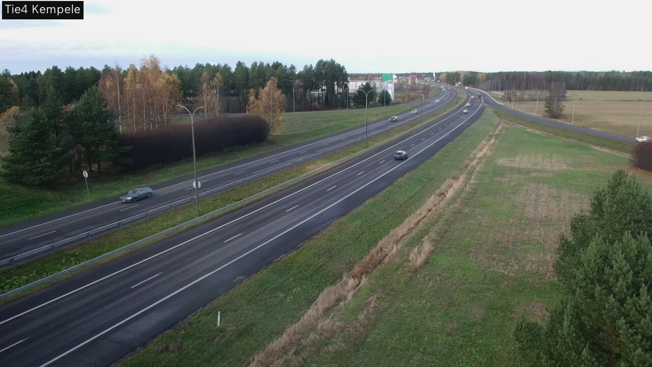 Kelikamerat Kuva Tie 4 Kempele, Zeppelin, Kempele, Pohjois-Pohjanmaa