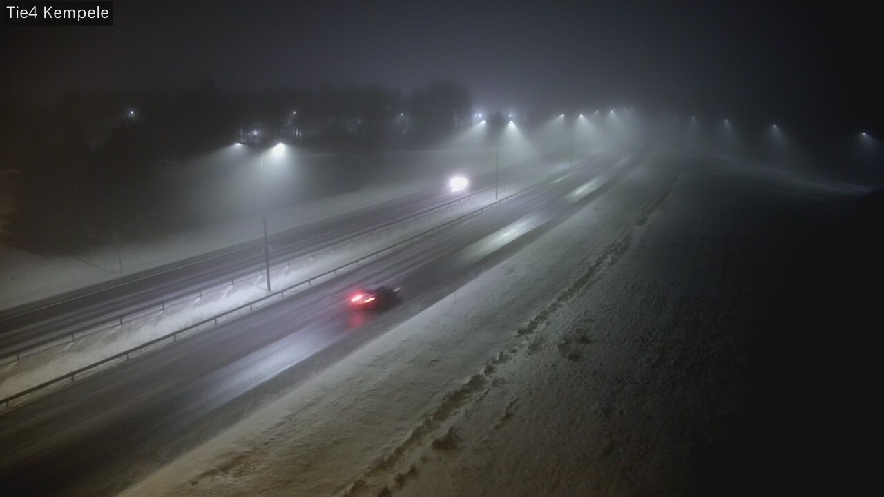 Weather Camera Image Väg 4 Kempele, Zeppelin, Kempele, Pohjois-Pohjanmaa