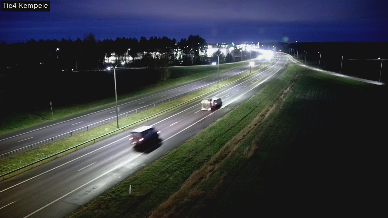 Kelikamerat Kuva Tie 4 Kempele, Zeppelin, Kempele, Pohjois-Pohjanmaa