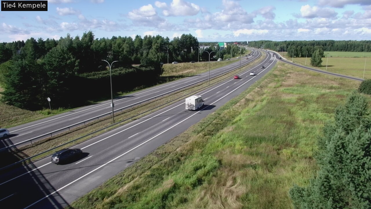 Kelikamerat Kuva Tie 4 Kempele, Zeppelin, Kempele, Pohjois-Pohjanmaa