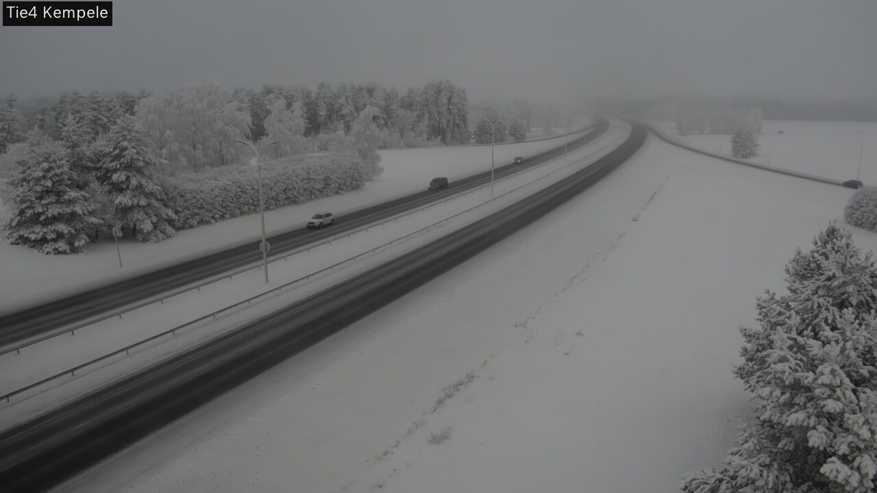 Weather Camera Image Road 4 Kempele, Zeppelin, Kempele, Pohjois-Pohjanmaa