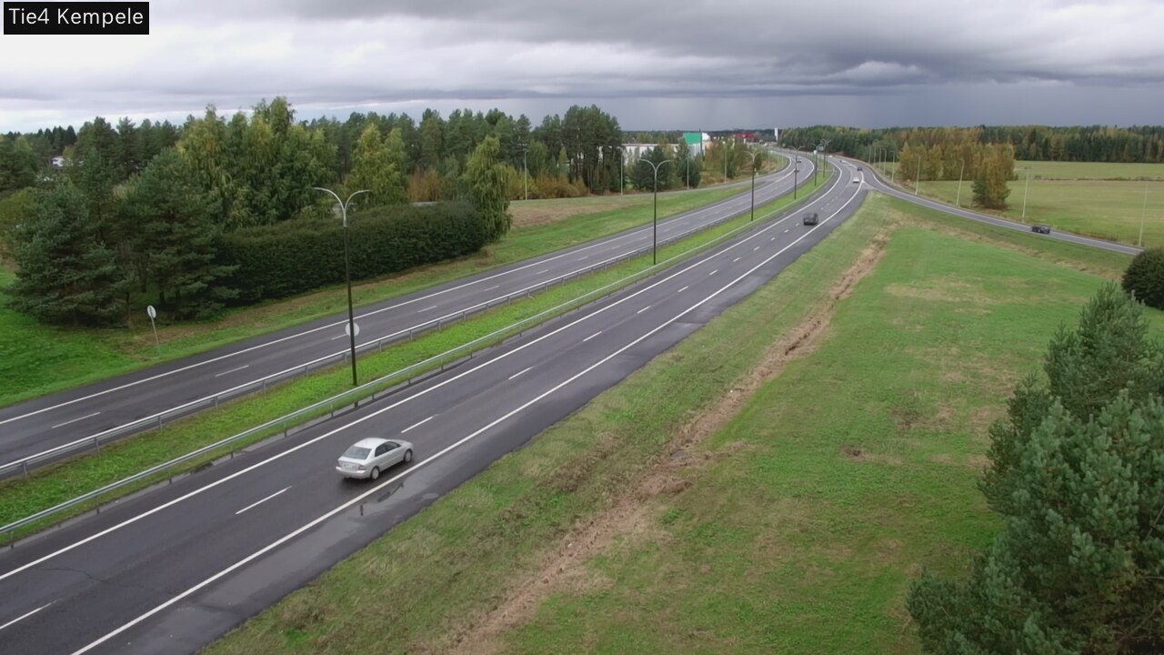 Kelikamerat Kuva Tie 4 Kempele, Zeppelin, Kempele, Pohjois-Pohjanmaa