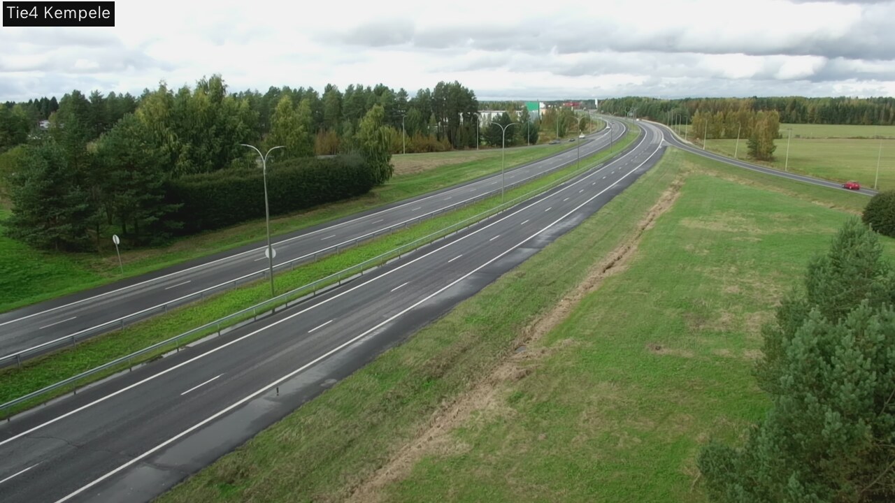 Kelikamerat Kuva Tie 4 Kempele, Zeppelin, Kempele, Pohjois-Pohjanmaa