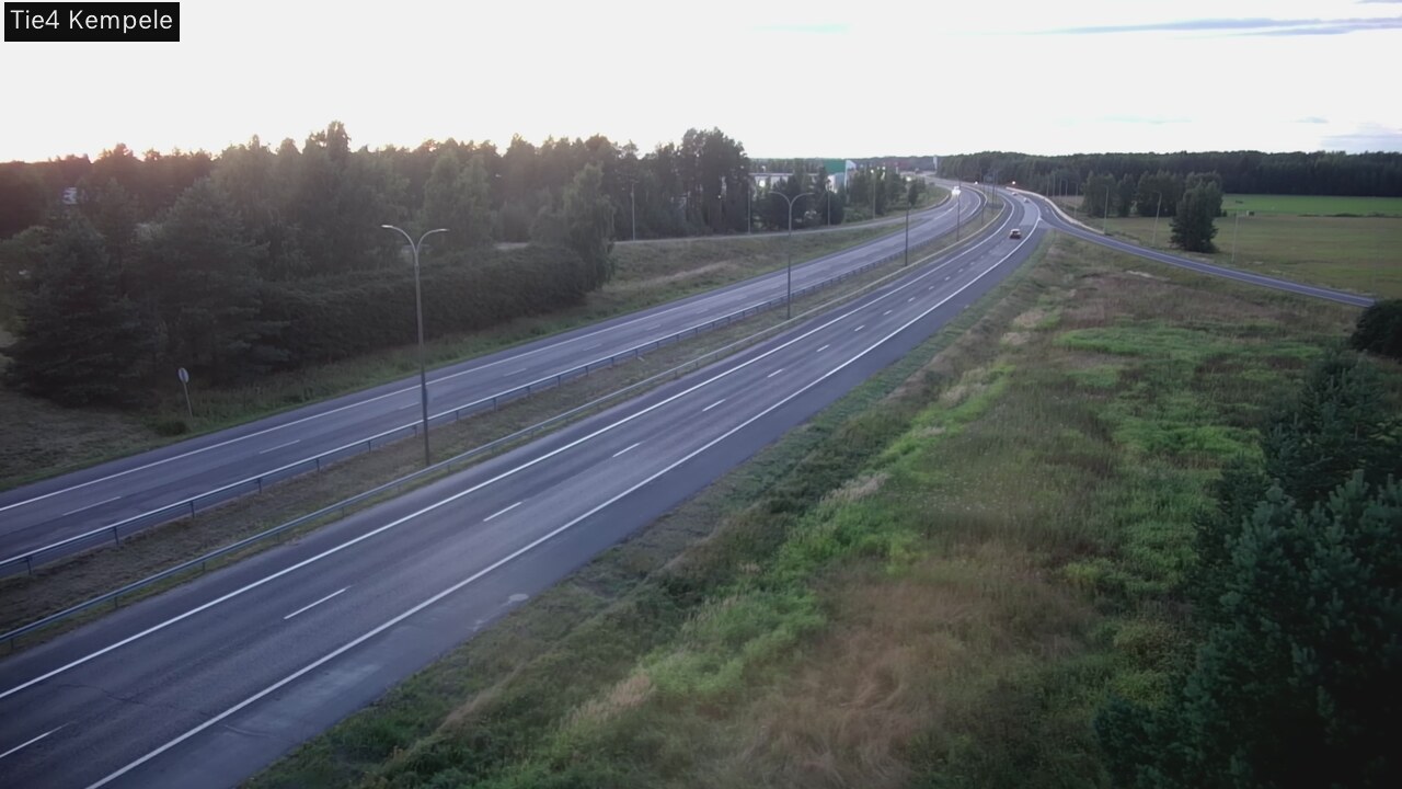 Kelikamerat Kuva Tie 4 Kempele, Zeppelin, Kempele, Pohjois-Pohjanmaa