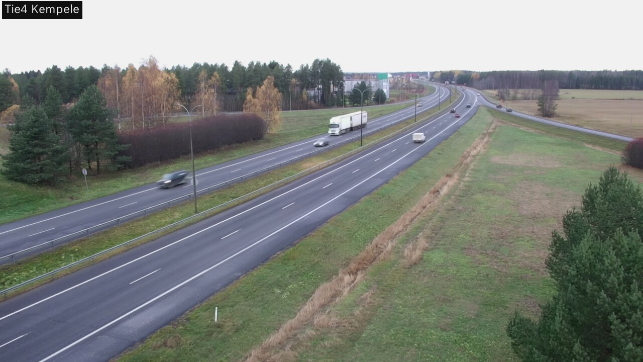 Kelikamerat Kuva Tie 4 Kempele, Zeppelin, Kempele, Pohjois-Pohjanmaa