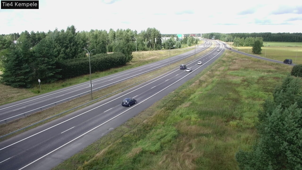 Kelikamerat Kuva Tie 4 Kempele, Zeppelin, Kempele, Pohjois-Pohjanmaa