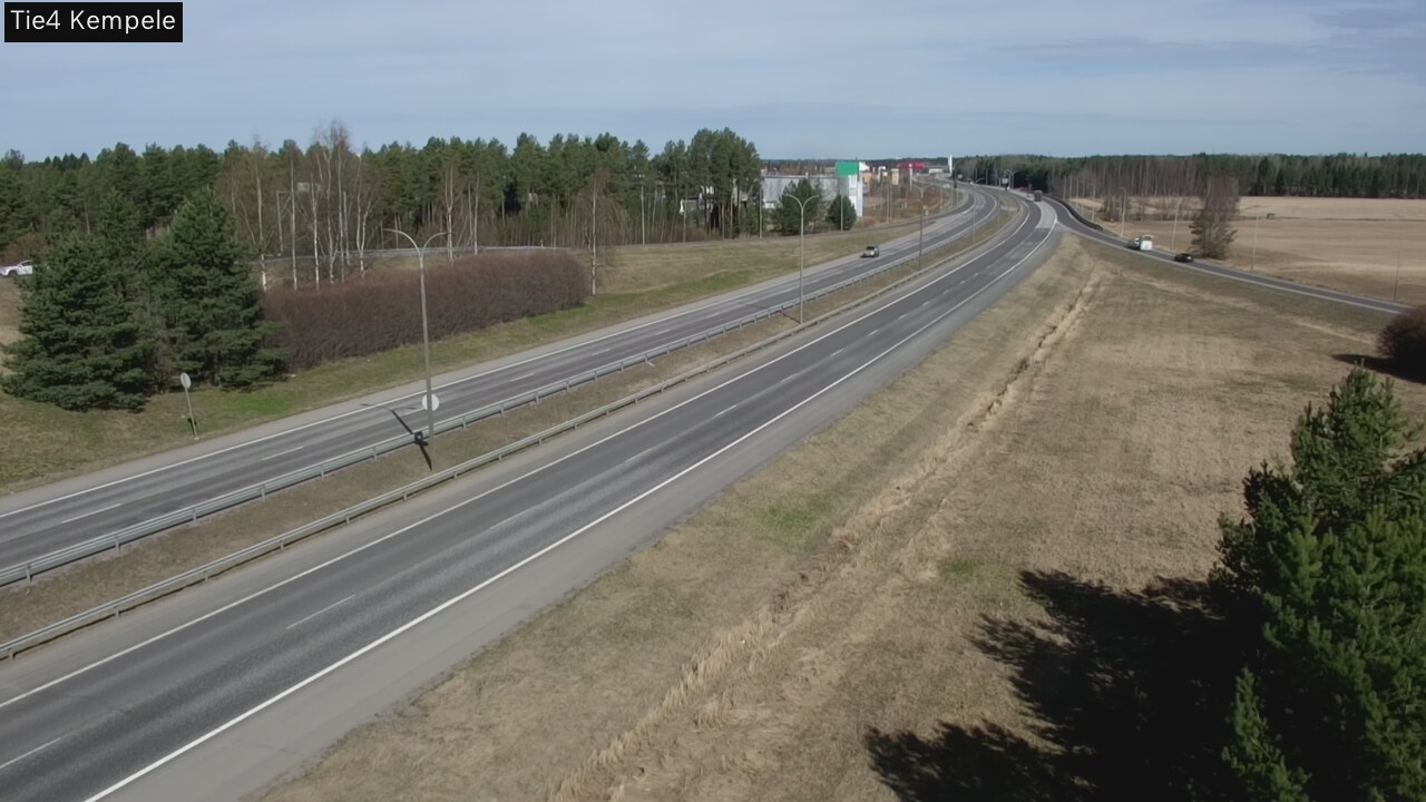 Weather Camera Image Road 4 Kempele, Zeppelin, Kempele, Pohjois-Pohjanmaa