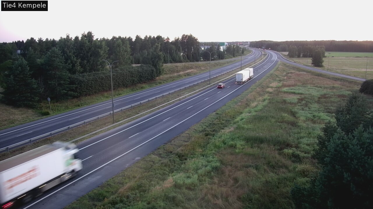 Kelikamerat Kuva Tie 4 Kempele, Zeppelin, Kempele, Pohjois-Pohjanmaa