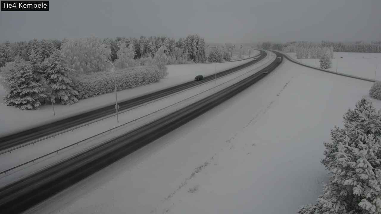 Kelikamerat Kuva Tie 4 Kempele, Zeppelin, Kempele, Pohjois-Pohjanmaa