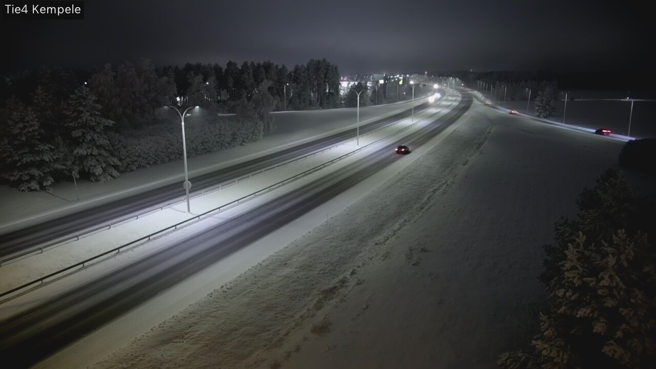 Weather Camera Image Road 4 Kempele, Zeppelin, Kempele, Pohjois-Pohjanmaa