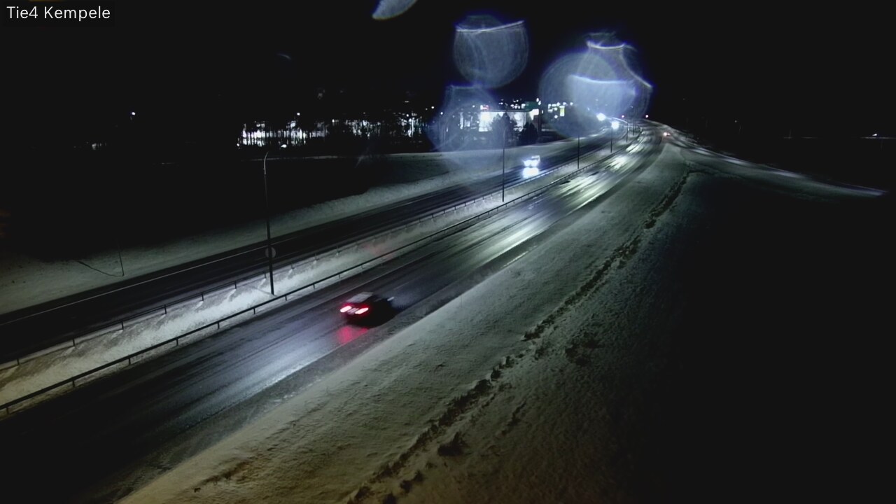 Weather Camera Image Väg 4 Kempele, Zeppelin, Kempele, Pohjois-Pohjanmaa
