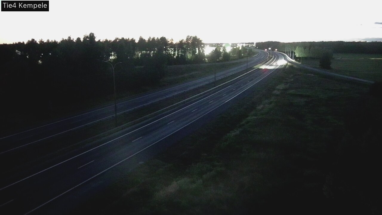 Kelikamerat Kuva Tie 4 Kempele, Zeppelin, Kempele, Pohjois-Pohjanmaa