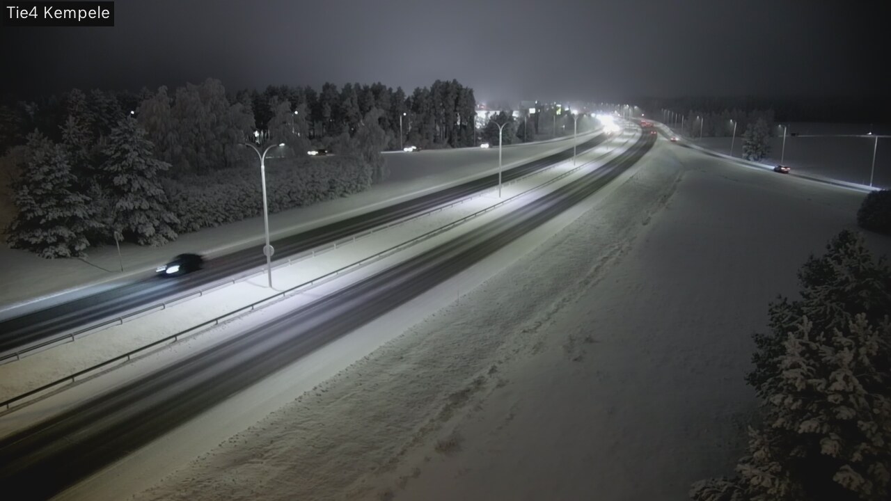 Weather Camera Image Road 4 Kempele, Zeppelin, Kempele, Pohjois-Pohjanmaa
