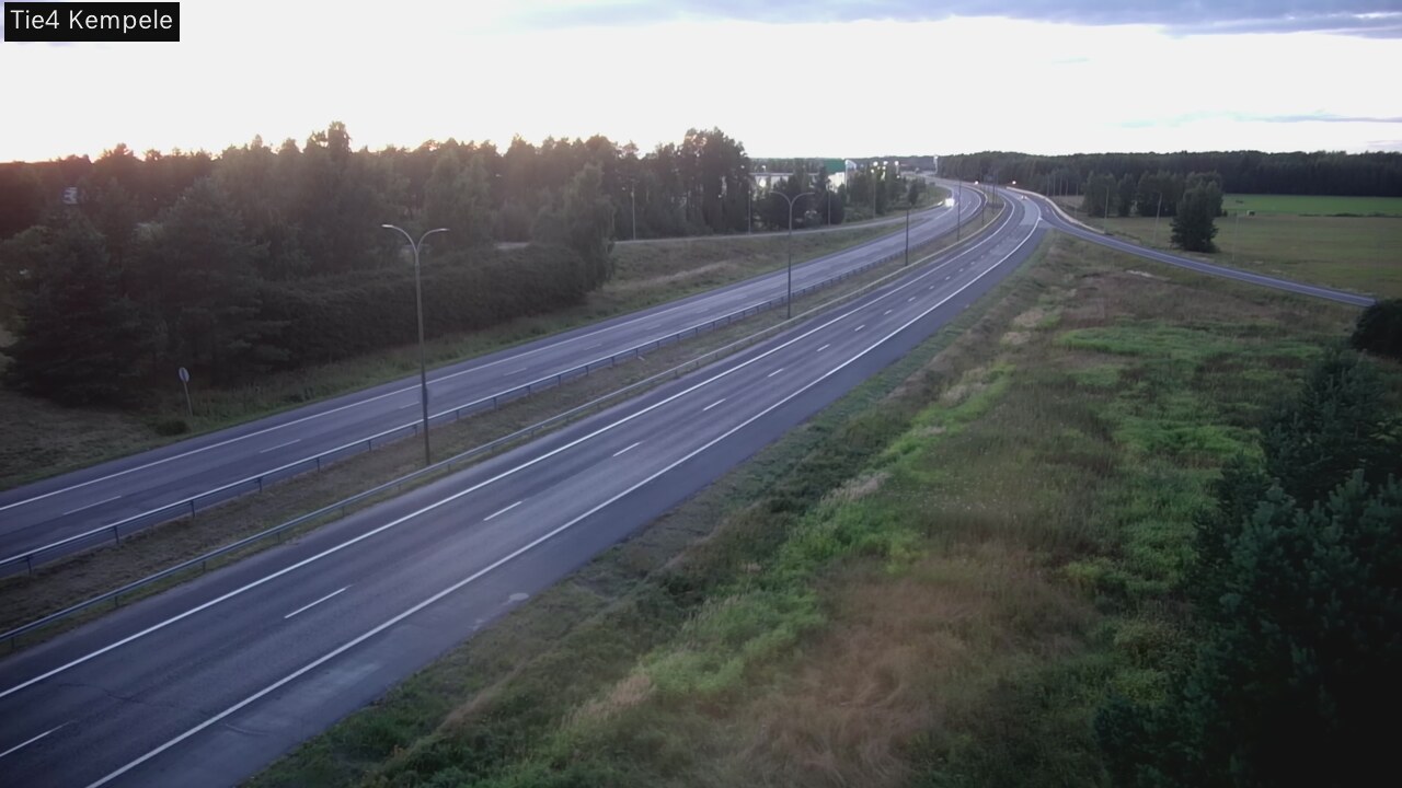 Kelikamerat Kuva Tie 4 Kempele, Zeppelin, Kempele, Pohjois-Pohjanmaa
