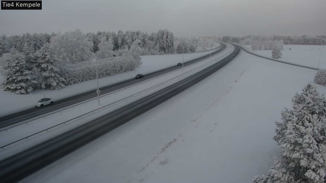 Weather Camera Image Road 4 Kempele, Zeppelin, Kempele, Pohjois-Pohjanmaa