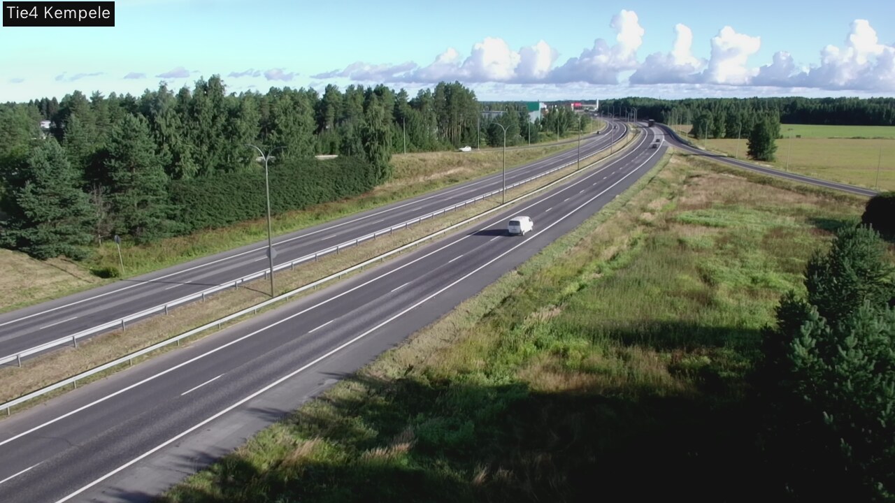Weather Camera Image Road 4 Kempele, Zeppelin, Kempele, Pohjois-Pohjanmaa