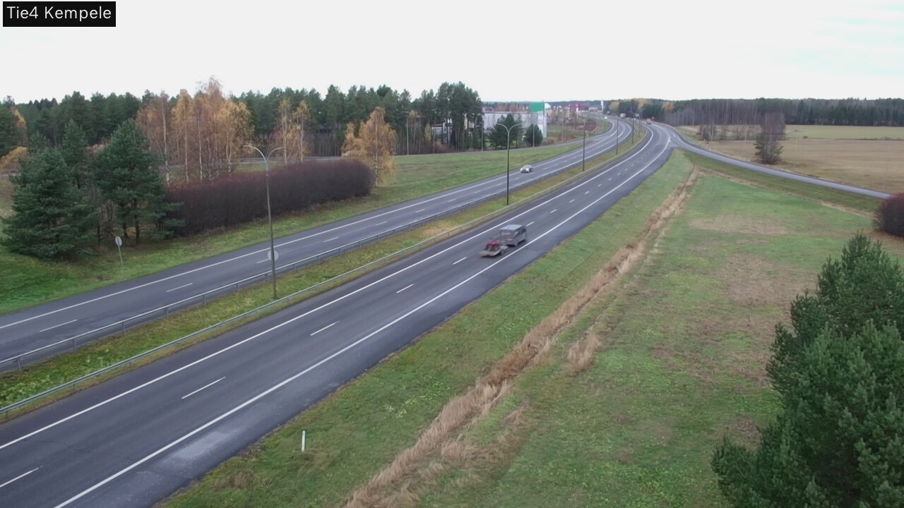 Kelikamerat Kuva Tie 4 Kempele, Zeppelin, Kempele, Pohjois-Pohjanmaa
