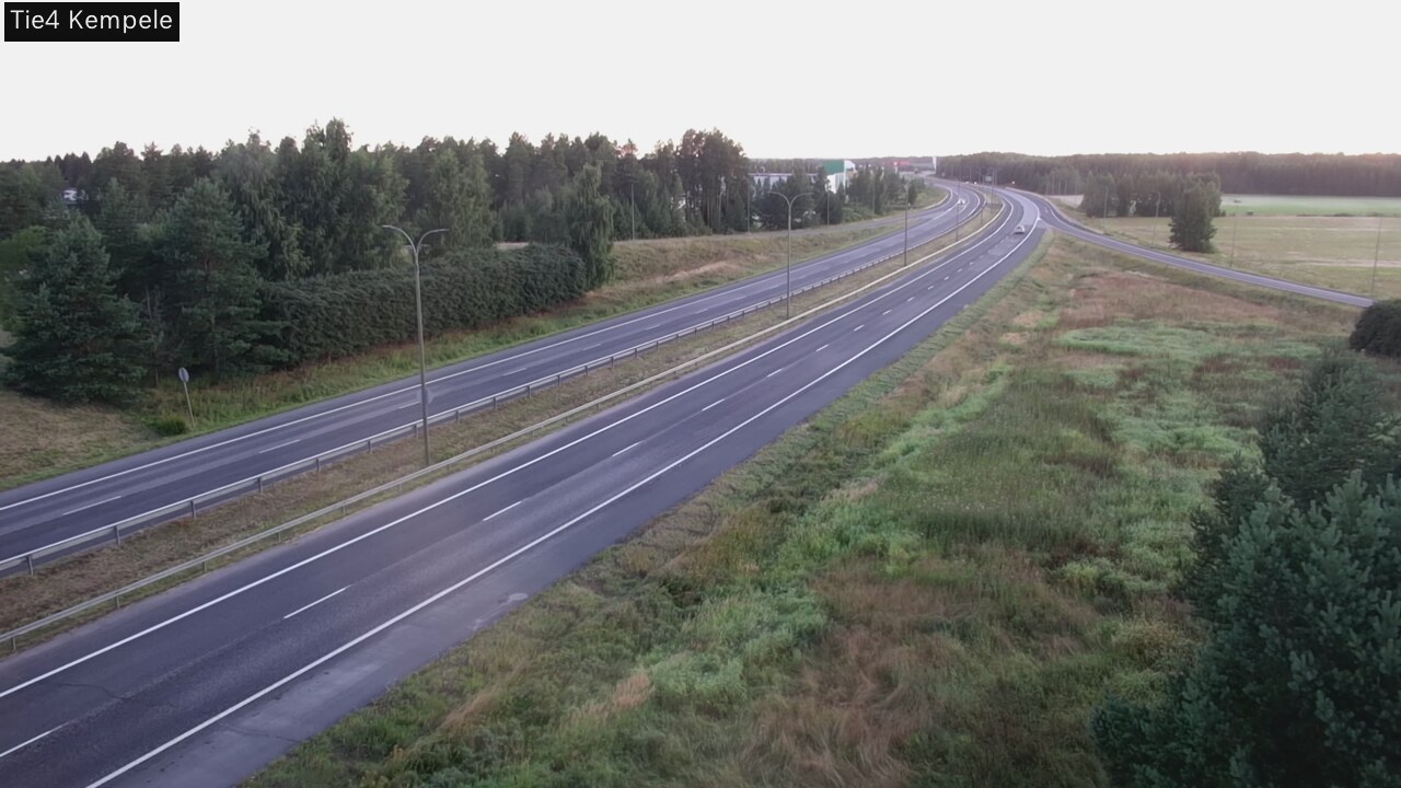 Kelikamerat Kuva Tie 4 Kempele, Zeppelin, Kempele, Pohjois-Pohjanmaa