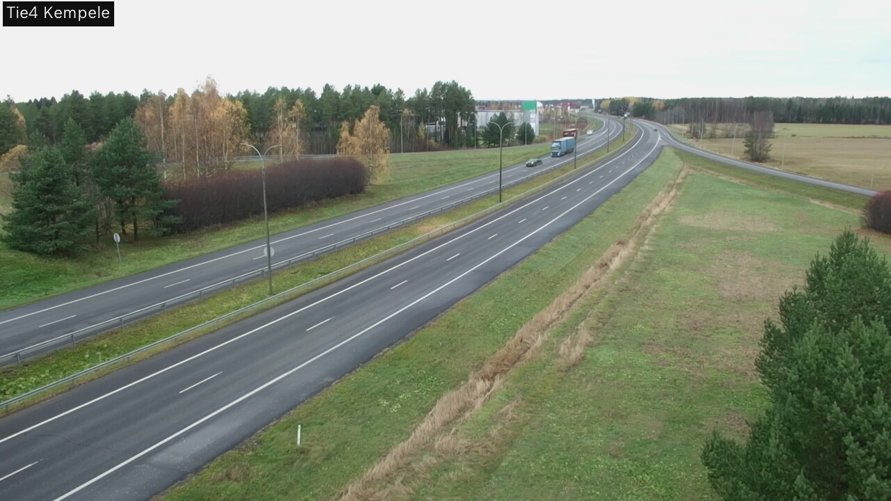 Kelikamerat Kuva Tie 4 Kempele, Zeppelin, Kempele, Pohjois-Pohjanmaa