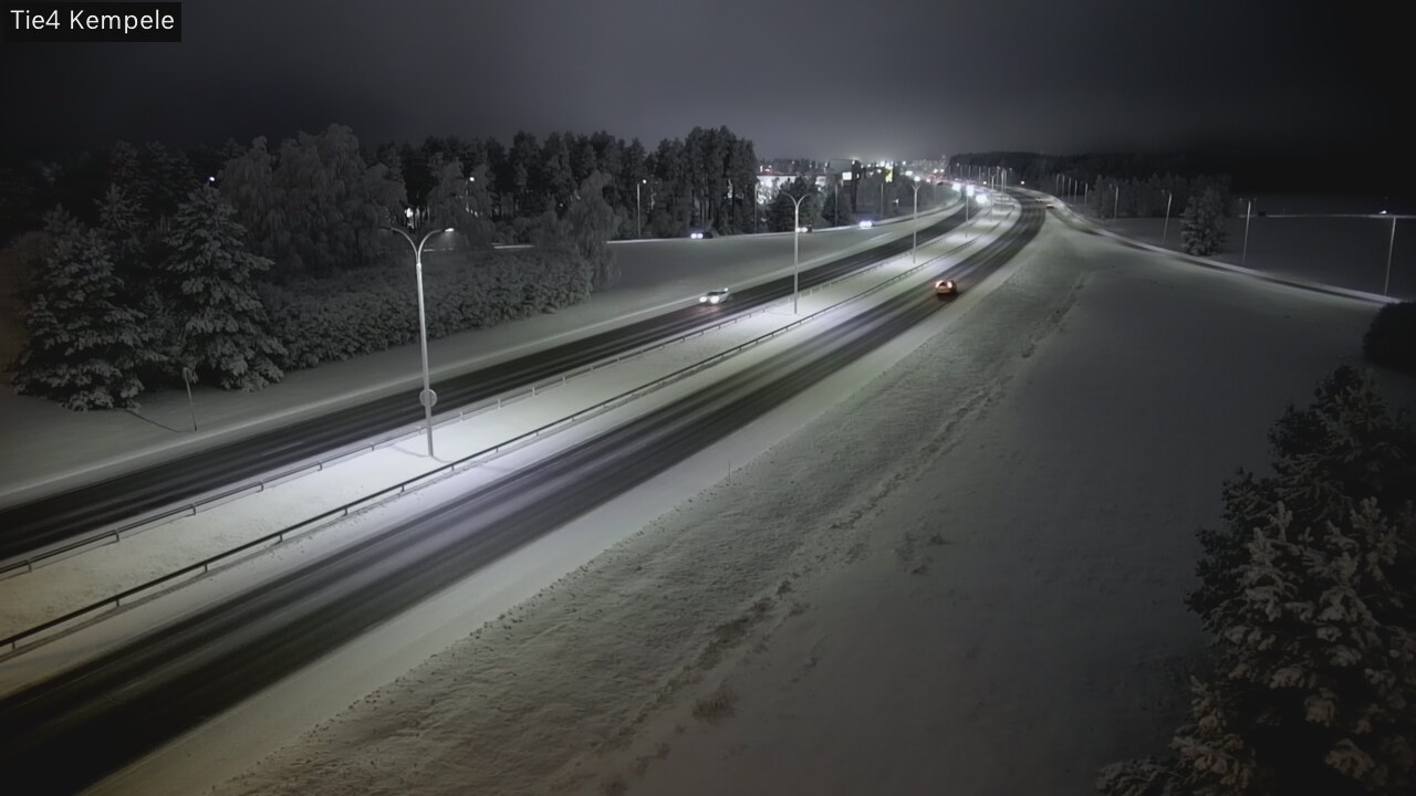 Weather Camera Image Road 4 Kempele, Zeppelin, Kempele, Pohjois-Pohjanmaa