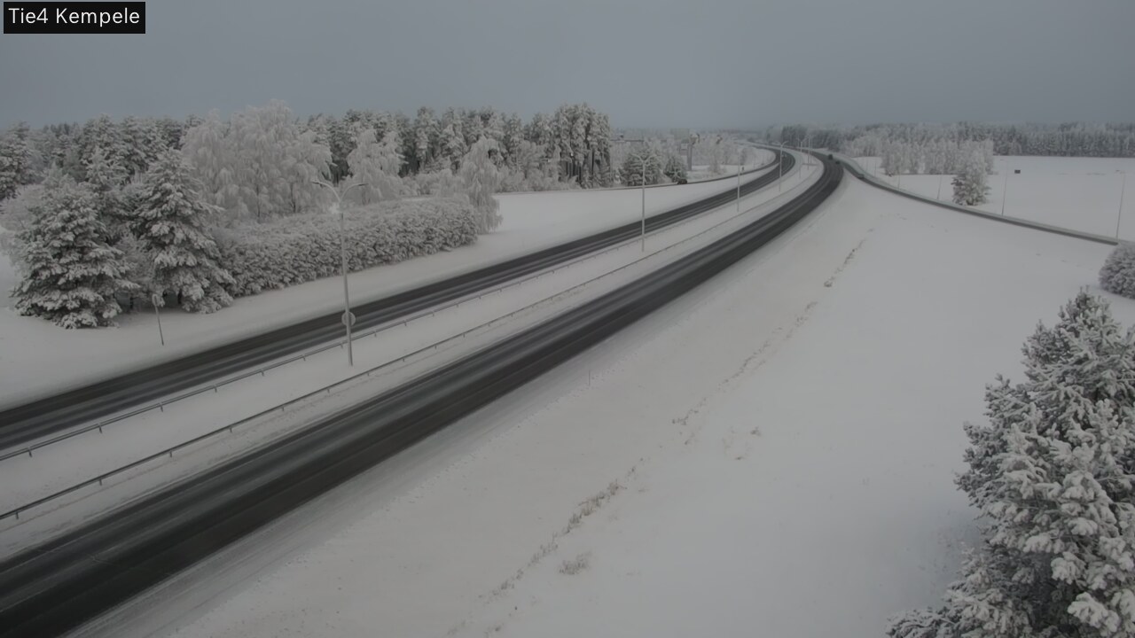 Kelikamerat Kuva Tie 4 Kempele, Zeppelin, Kempele, Pohjois-Pohjanmaa