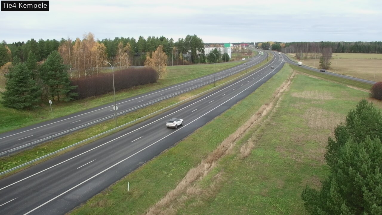 Kelikamerat Kuva Tie 4 Kempele, Zeppelin, Kempele, Pohjois-Pohjanmaa