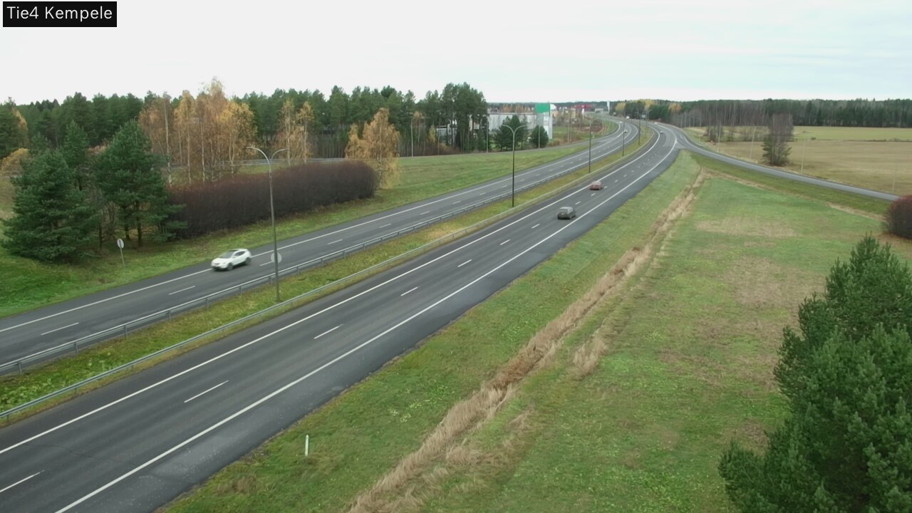 Kelikamerat Kuva Tie 4 Kempele, Zeppelin, Kempele, Pohjois-Pohjanmaa