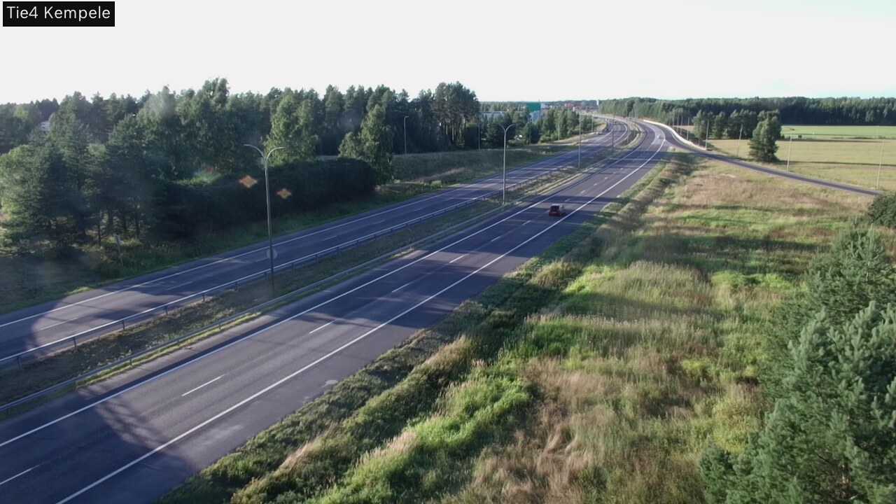 Kelikamerat Kuva Tie 4 Kempele, Zeppelin, Kempele, Pohjois-Pohjanmaa