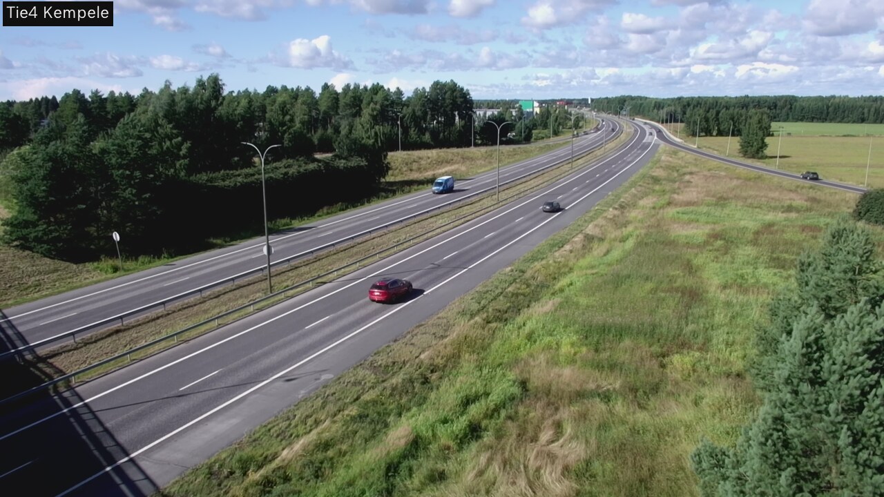 Kelikamerat Kuva Tie 4 Kempele, Zeppelin, Kempele, Pohjois-Pohjanmaa