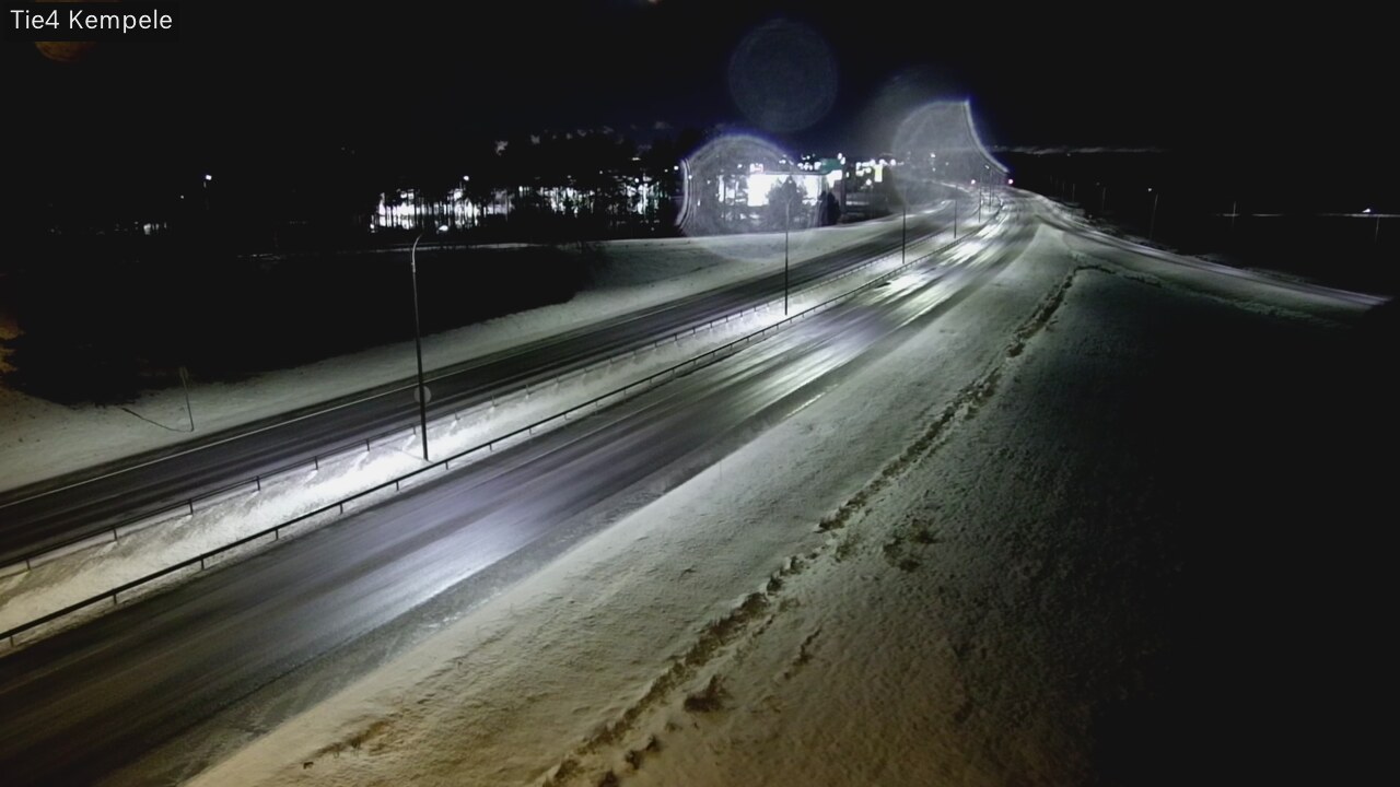 Weather Camera Image Väg 4 Kempele, Zeppelin, Kempele, Pohjois-Pohjanmaa