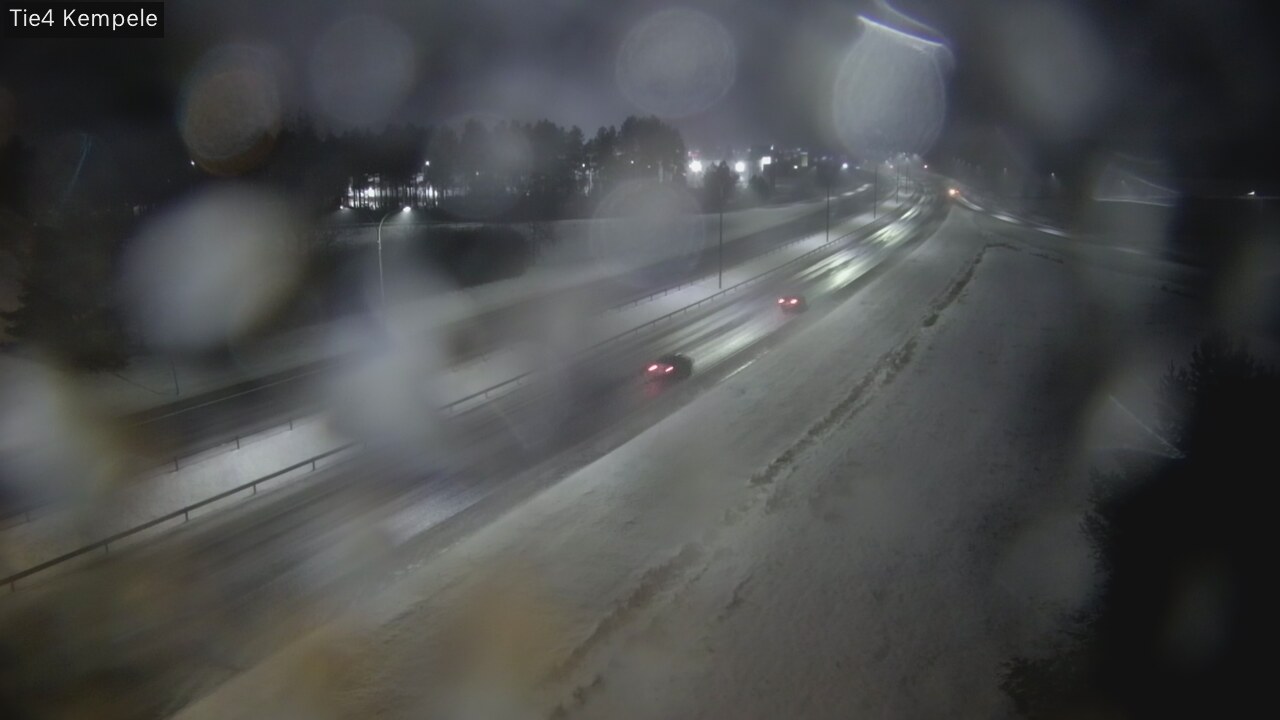 Weather Camera Image Väg 4 Kempele, Zeppelin, Kempele, Pohjois-Pohjanmaa