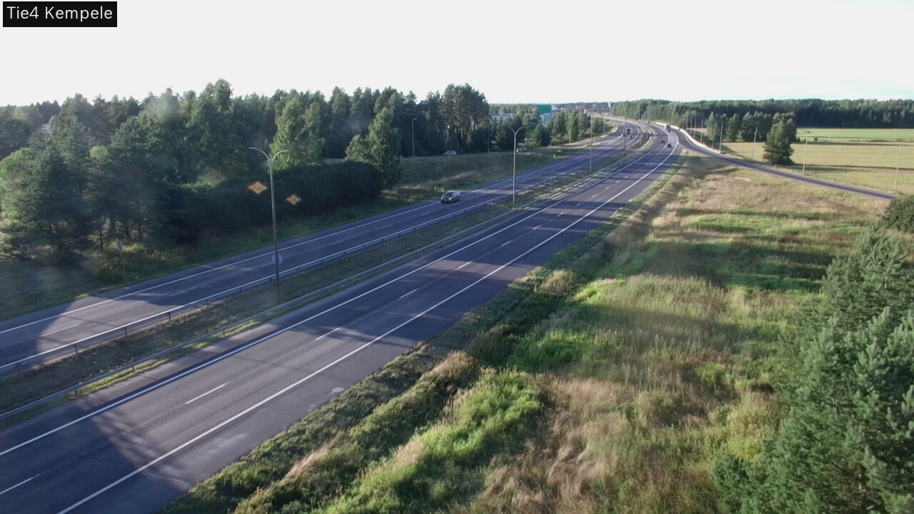 Kelikamerat Kuva Tie 4 Kempele, Zeppelin, Kempele, Pohjois-Pohjanmaa