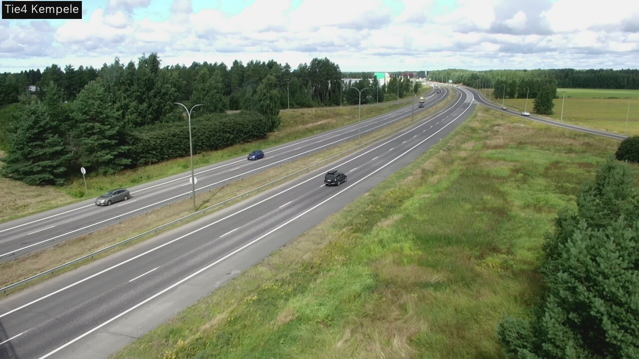 Kelikamerat Kuva Tie 4 Kempele, Zeppelin, Kempele, Pohjois-Pohjanmaa