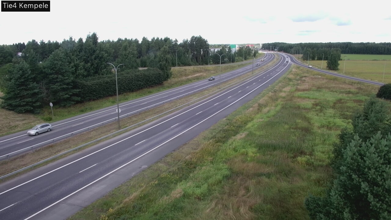 Kelikamerat Kuva Tie 4 Kempele, Zeppelin, Kempele, Pohjois-Pohjanmaa
