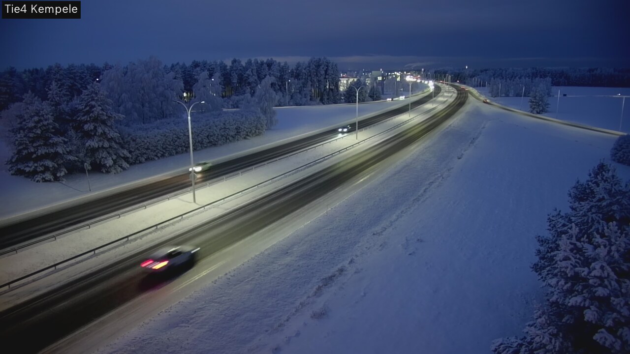 Kelikamerat Kuva Tie 4 Kempele, Zeppelin, Kempele, Pohjois-Pohjanmaa