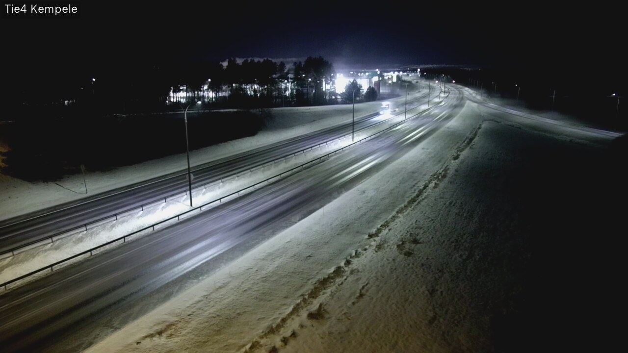 Weather Camera Image Väg 4 Kempele, Zeppelin, Kempele, Pohjois-Pohjanmaa