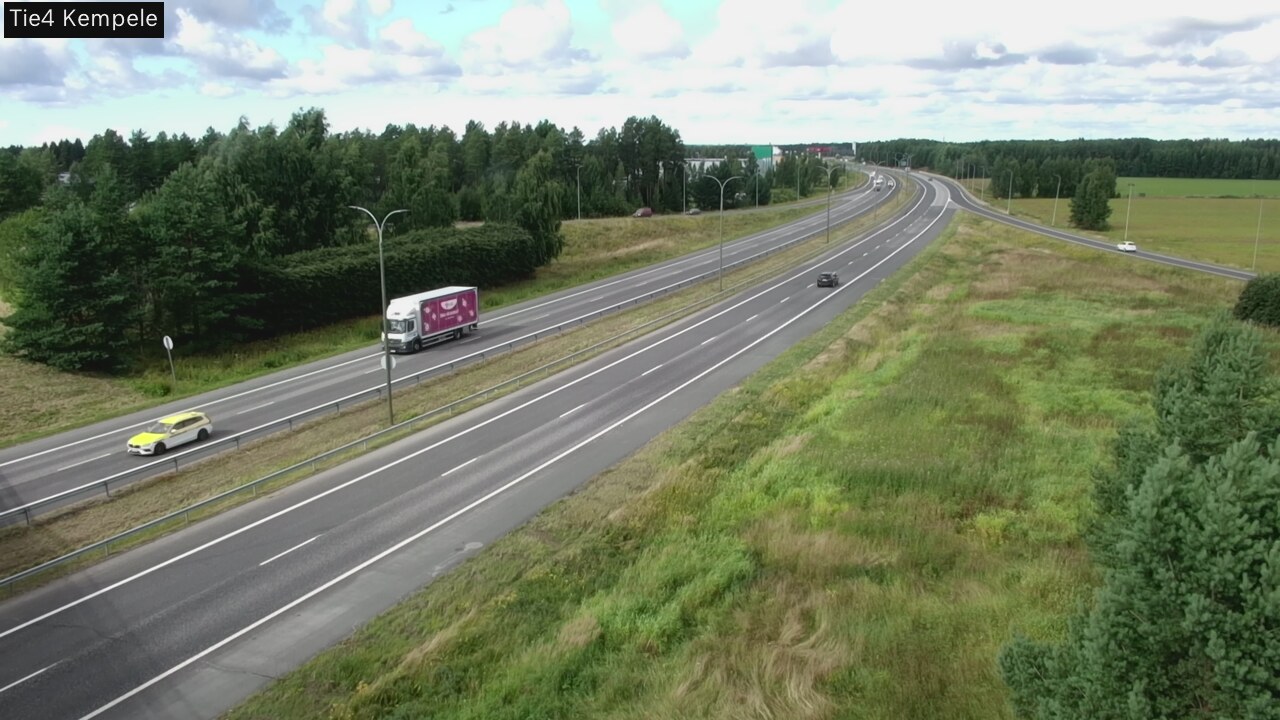 Kelikamerat Kuva Tie 4 Kempele, Zeppelin, Kempele, Pohjois-Pohjanmaa
