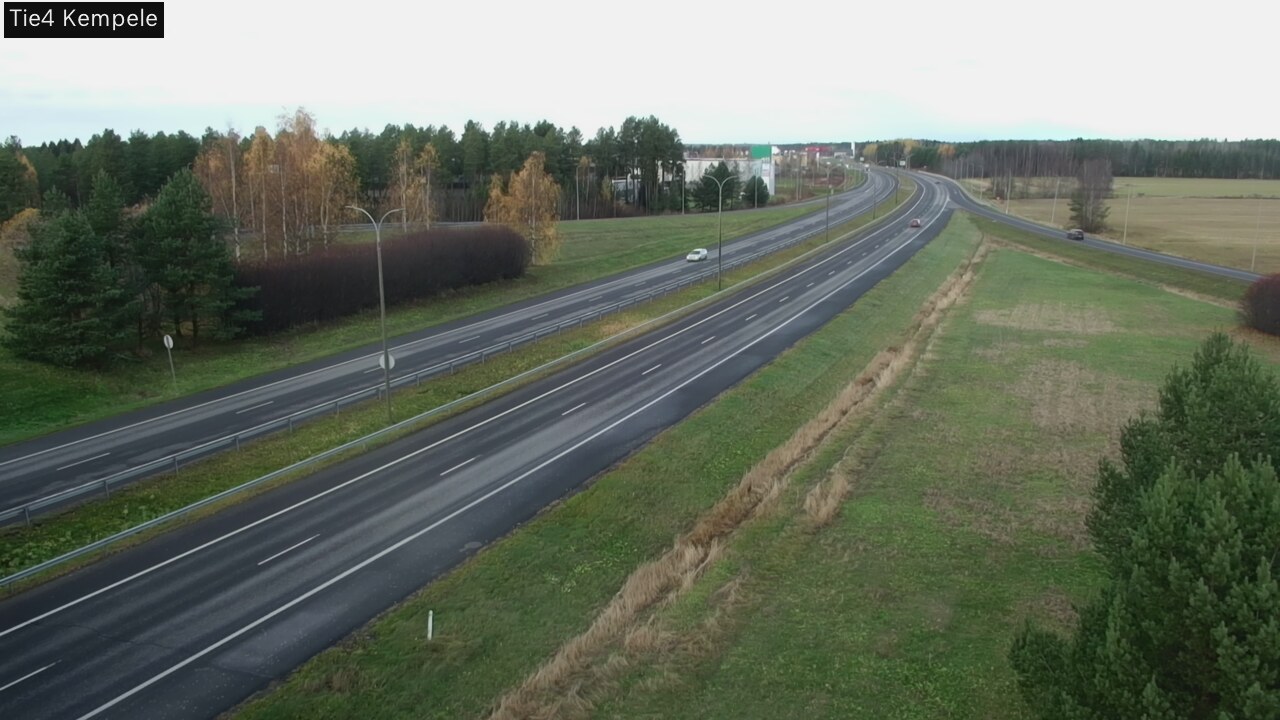 Kelikamerat Kuva Tie 4 Kempele, Zeppelin, Kempele, Pohjois-Pohjanmaa