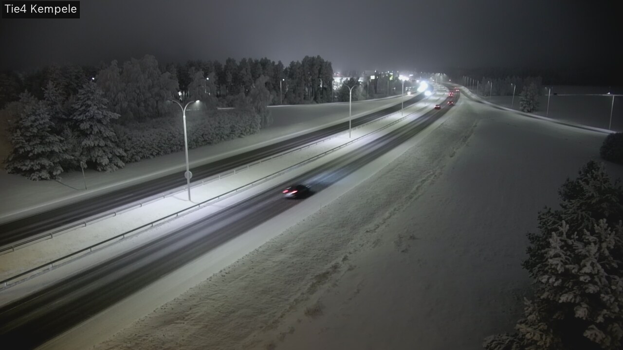 Weather Camera Image Road 4 Kempele, Zeppelin, Kempele, Pohjois-Pohjanmaa