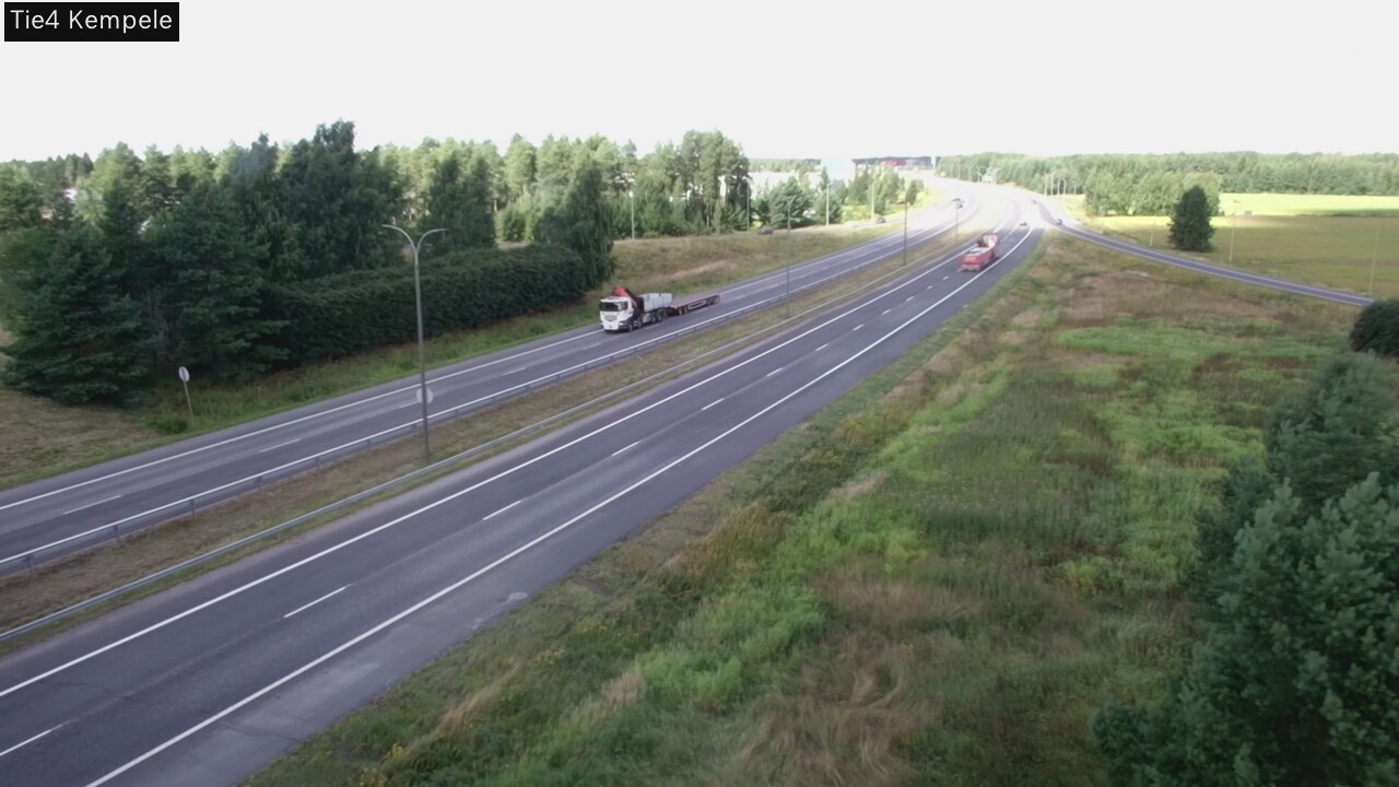 Kelikamerat Kuva Tie 4 Kempele, Zeppelin, Kempele, Pohjois-Pohjanmaa